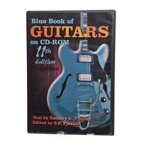 Blue Book of Guitars 11th Edition Price CD-ROM Zachary Fjestad Acoustic Electric